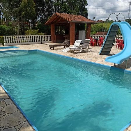 Chacara Em Ibiuna Sao Roque A 70Km De Sp Com Piscina E Wi-Fi Villa Ngoại thất bức ảnh